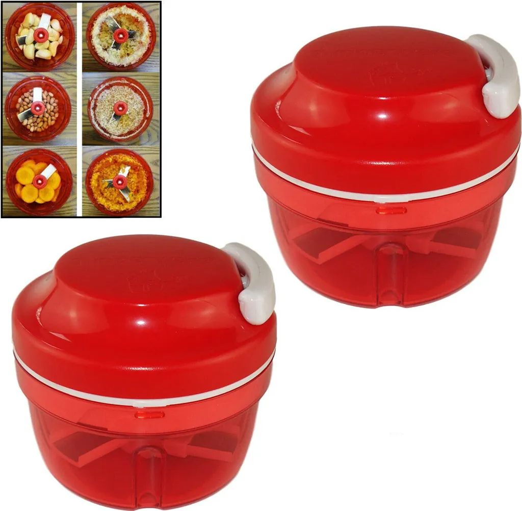 2x Zerkleinerer Gemüseschneider Universal Obst Fleisch Zwiebelschneider Zwiebe Chef Speedy 1 2x Zerkleinerer Gemüseschneider Universal Obst Fleisch Zwiebelschneider Zwiebe Chef Speedy