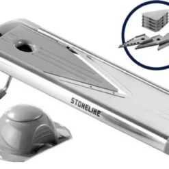 Stoneline Edelstahl Gemüsehobel Mit 5 Schneideinsätzen 37 Stoneline Edelstahl Gemüsehobel Mit 5 Schneideinsätzen -Herd Gluck Verkäufe c4231d6a724587880abee3adf15eb02b