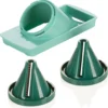 Genius Nicer Dicer Julietti (3 Teile) In Mintgrün Gemüse - Spaghetti Julienne Spirale; A33751