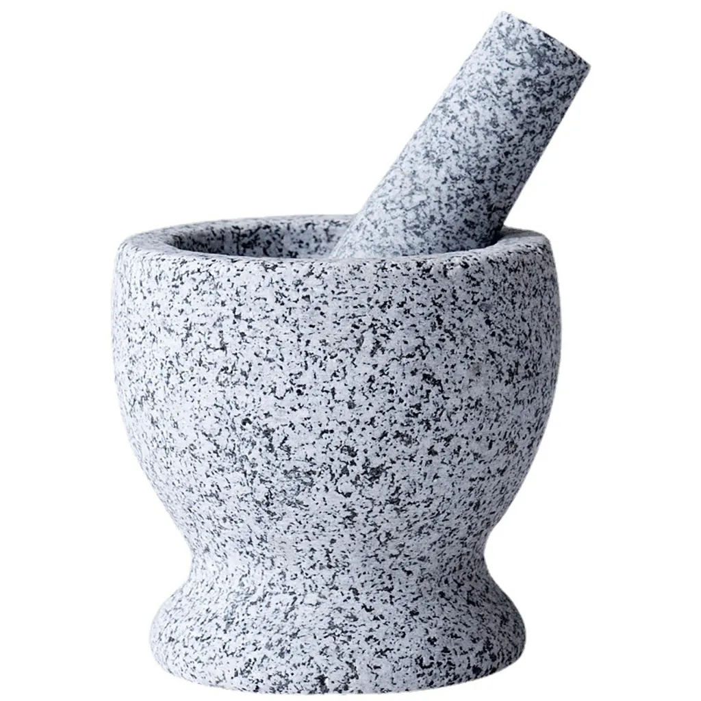 Granit-Mörser-Set Mit Schutzboden, Holzlöffel Und Gratis EBook – Mörser Und Stößel Aus Stabilem Und Geruchlosem Granit – Gewürzmörser,klein 1 Granit-Mörser-Set Mit Schutzboden, Holzlöffel Und Gratis EBook – Mörser Und Stößel Aus Stabilem Und Geruchlosem Granit – Gewürzmörser,klein