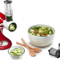 KitchenAid 5KSM2FPPC Zubehör Set Bundle Für Küchenmaschinen, Fleischwolf, Pürieraufsatz, Gemüseschneider (5KSMFVSFGA + 5KSMVSA) 14 KitchenAid 5KSM2FPPC Zubehör Set Bundle Für Küchenmaschinen, Fleischwolf, Pürieraufsatz, Gemüseschneider (5KSMFVSFGA + 5KSMVSA) -Herd Gluck Verkäufe c48974b20f797aca08062095df096ec1