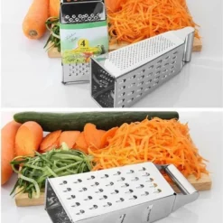 Gourmet Vierkantreibe, 21,5 * 8,5 Cm, Ideal Als Kartoffelreibe, Gemüsehobel, Spülmaschinengeeignet -Herd Gluck Verkäufe c54736968741cc9757fb6b964b0af930