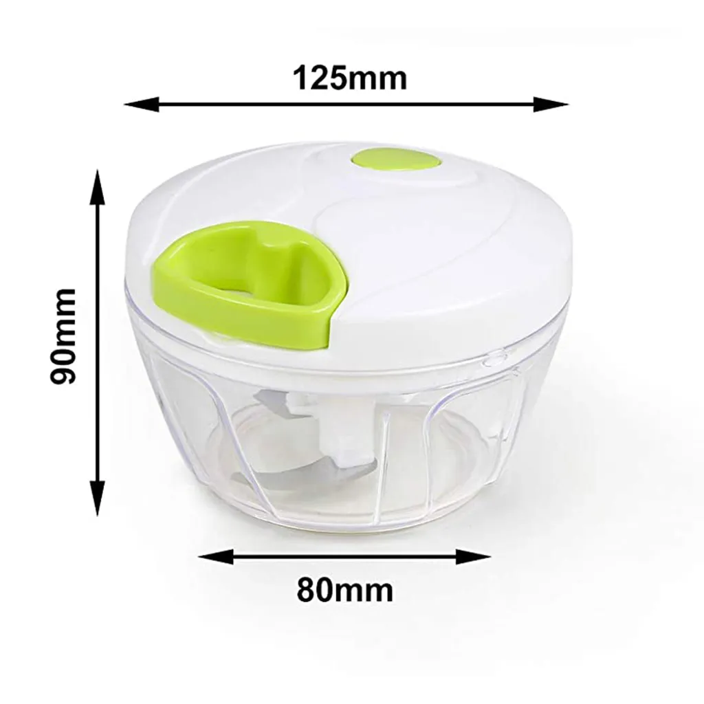 Zerkleinerer Universalzerkleinerer Zwiebelschneider Multizerkleinerer Gemüsehobel Seilzug, 500 Ml 7 Zerkleinerer Universalzerkleinerer Zwiebelschneider Multizerkleinerer Gemüsehobel Seilzug, 500 Ml – Bild 7