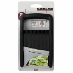 Fackelmann Kompakt-Hobel, Gemüsehobel Mit Edelstahlklinge, Reibe Mit Ergonomischem Griff (Farbe: Schwarz/Silber), Menge: 1 Stück -Herd Gluck Verkäufe c8c568c49cc9c8025480354d700e7530