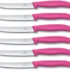 Victorinox Tomaten-und Tafelmes, Kunststoff, Pink, 6X
