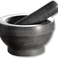 KESPER Mörser Granit Ø 16 Cm H: 8,5 Cm Mit Schlegel 71501