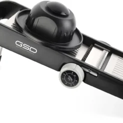 GSD Profi Mandoline Aus Edelstahl Mit Schwarzem Rahmen -Herd Gluck Verkäufe cb5fa5fe25417f6396d8e93d66559869