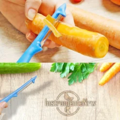 Sparschäler 2er Set Schäler Obst Gemüse Mit Rostfreier Scharfer Pendelklinge Universalschäler Für Rechts Und Linkshänder Allzweckschäler Zum Schälen Von Obst Gemüse Spülmaschinen Geeignet Blau -Herd Gluck Verkäufe cbeea370aa1e0e7ac3907af4c3b72a61