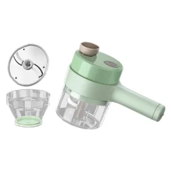 4 In 1 Handheld Elektrischer Gemüseschneider, BPA-frei Mini Knoblauchpressen Allesschneider Und Zerkleinerer Für Die Küche -Herd Gluck Verkäufe d4e586e8693f928638851ad050d93f6e