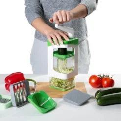 Genius Nicer Dicer Julietti Spiralschneider Set 13tlg Gemüseschneider Spiralen; A34259 -Herd Gluck Verkäufe dc7637bf00ccad8938cfda382280cf4d