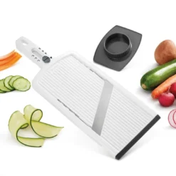 Gemüsehobel Küchenreibe Gurkenhobel Kartoffelschneider Küchenhobel 6 Stufen Weiß -Herd Gluck Verkäufe e7dd6f9c9a37d429f47d60d3861bfa22