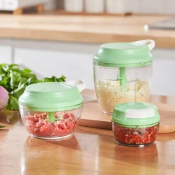 150ML Manueller Zwiebel-Knoblauch Gemüseschneider, Manueller Nusshacker Für Gemüse, Obstsalat Usw（rot） -Herd Gluck Verkäufe ec97ef885f1c2c2e698affb696751bde