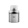 Braun MQS 270, Silber, Edelstahl, Edelstahl, Braun EasyClick Plus: MultiQuick 7 (HB701XX), MultiQuick 9 (4200, HB901XX), 1 Stück(e)