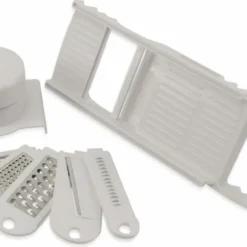 Alpina Multireibe - Dünnschäler Und Reibe-Set - Edelstahlmesser - Weiß -Herd Gluck Verkäufe f3d2a4828029b987ce52bc6d906b2393