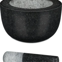 Relaxdays Runder Mörser Mit Stößel Aus Granit -Herd Gluck Verkäufe f3e2bf4fe70f44b5840611a7386e761f