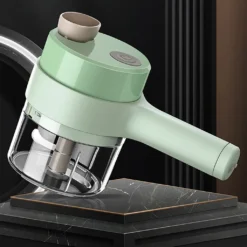 4 In 1 Handheld Elektrischer Gemüseschneider, BPA-frei Mini Knoblauchpressen Allesschneider Und Zerkleinerer Für Die Küche -Herd Gluck Verkäufe f40f3a071fb645b5aa732f82186a3858