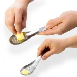 Ingwerreibe Knoblauch Ginger Löffelreibe Gewürzreibe Muskatreide Edelstahl Reibe -Herd Gluck Verkäufe f44cce1056b51444f1cb4509ef24f9cf