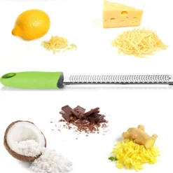 Muskatreibe: Parmesanreibe Feinreibe Rasiermesserscharf, Photo-geätzt, Edelstahl (Stabreibe) -Herd Gluck Verkäufe fa9d1ea6b086cf05b60fb9871bc1b1c4