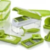 Genius Nicer Dicer Smart Julietti | 16 Teile | Gemüseschneider | Spiralschneider | Julienneschneider | Schneiden/Würfeln